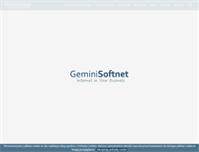 Tablet Screenshot of geminisoftnet.com